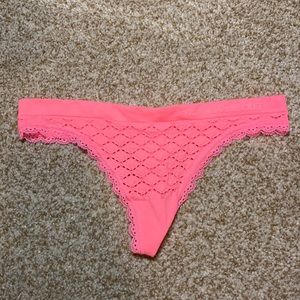 NWT Pink Victoria’s Secret thong NWT vintage